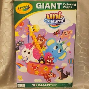 Crayola Giant coloring pages 18 pages in the package NWT